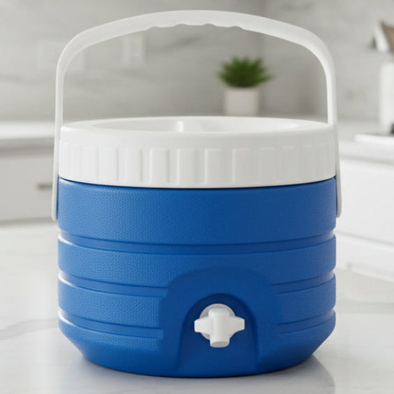 Water Cooler Blue With Handle 8.7 Liter at Zubaidas Homestore