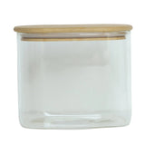 Welldeco rectangular glass storage jar 500ml at Zubaidas Homestore 