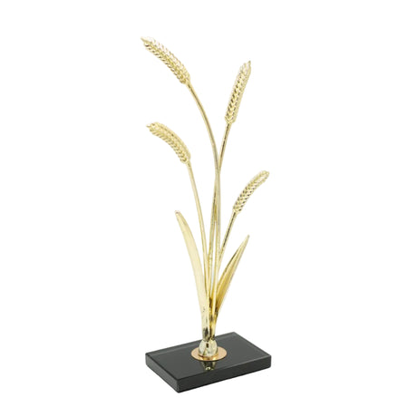Wheat Stalk Brass Sculpture at Zubaidas Homestore Pakistan