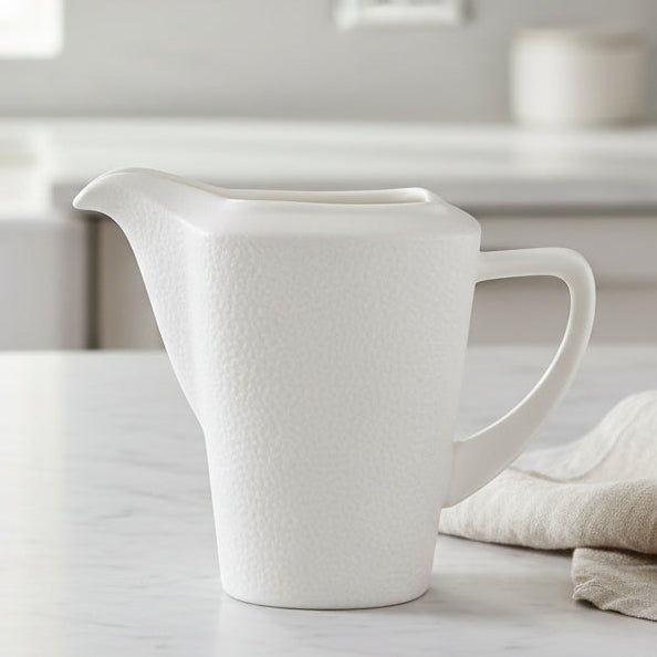 White Porcelain Creamer Jug at Zubaidas Homestore 
