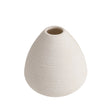 White Ribbed Decorative Bud Vase at Zubaidas Homestore Pakistan