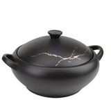 Winsor England Black Ceramic Soup Tureen 25cm at Zubaidas Homestore Pakistan