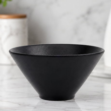 Winsor England Black Cone Serving Bowl 13cm at Zubaidas Homestore
