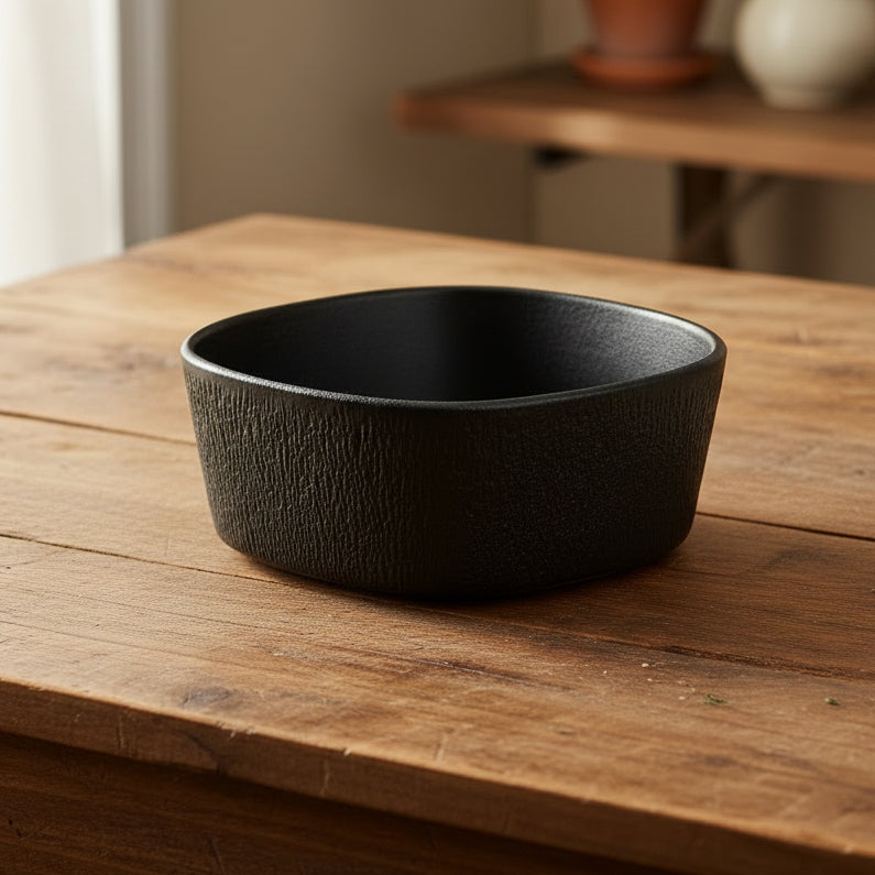 Winsor England Black Porcelain Bowl 13.9cm at Zubaidas Homestore