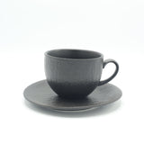 Winsor England Cup and Saucer 6 Pieces Set 16cm Black at Zubaidas Homestore.Best Online Homestore in Pakistan