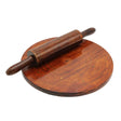 Wooden Rolling Pin and Rolling Board 2 Pieces Set at Zubaidas Homestore Pakistan