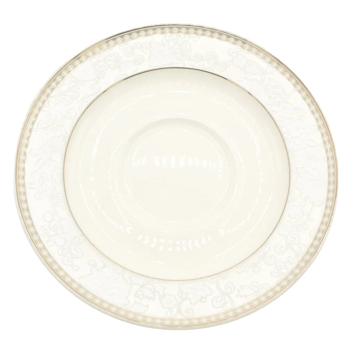 Yamatos Collection Jasmine Dinner Set 61 Pieces White at Zubaidas Homestore. Best Homestore in Pakistan