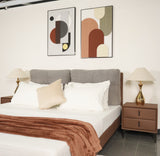ZHomes Bed Loft with Night Table Rosy Mink Canyon at Zubaidas Homestore Best for Home Shopping Pakistan