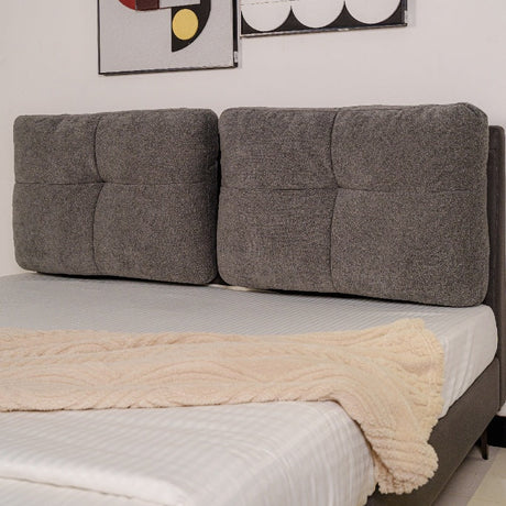 Zhomes Bed Loft with Night Table Rosy Titanium Grey at Zubaidas Homestore Online Pakistan