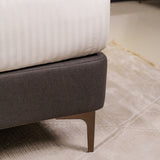 Zhomes Bed Loft with Night Table Rosy Titanium Grey at Zubaidas Most Famous Homestore Pakistan