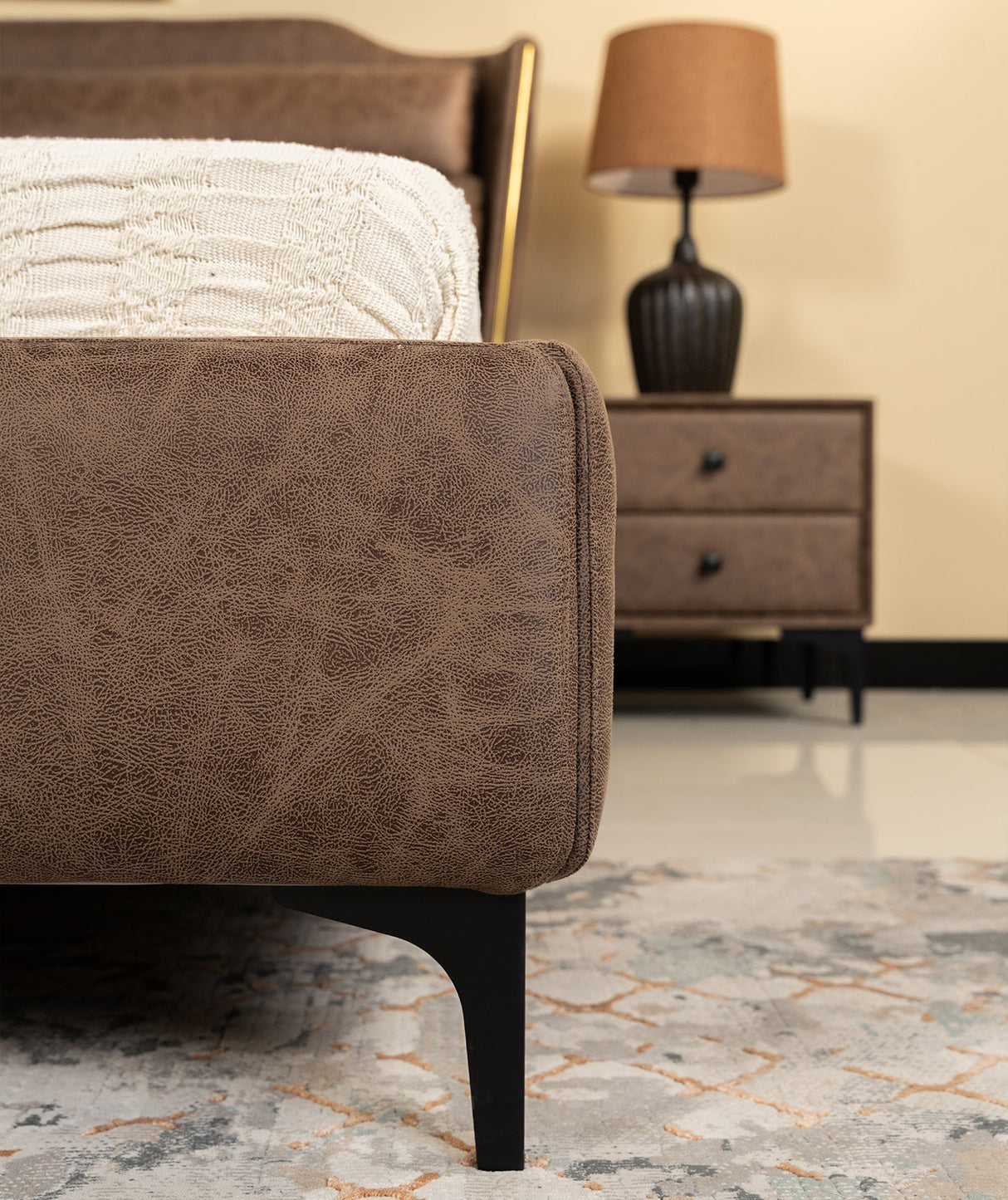 ZHomes Bed Richard at Zubaidas Homestore - Pakistan's Favorite Destination for Home Shopping
