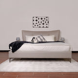 Zhomes Bed Victor Alabaster Taupe at Zubaidas Homestore Pakistan
