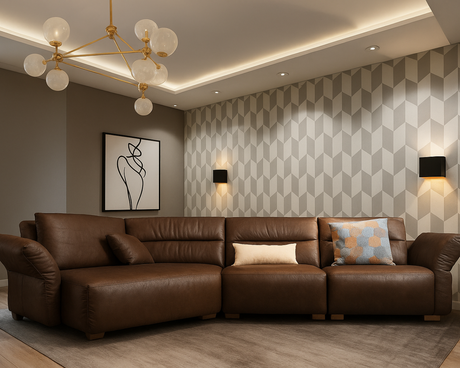 ZHomes Sofa Bursa Semi L Shape RHS at Zubaidas Homestore Pakistan