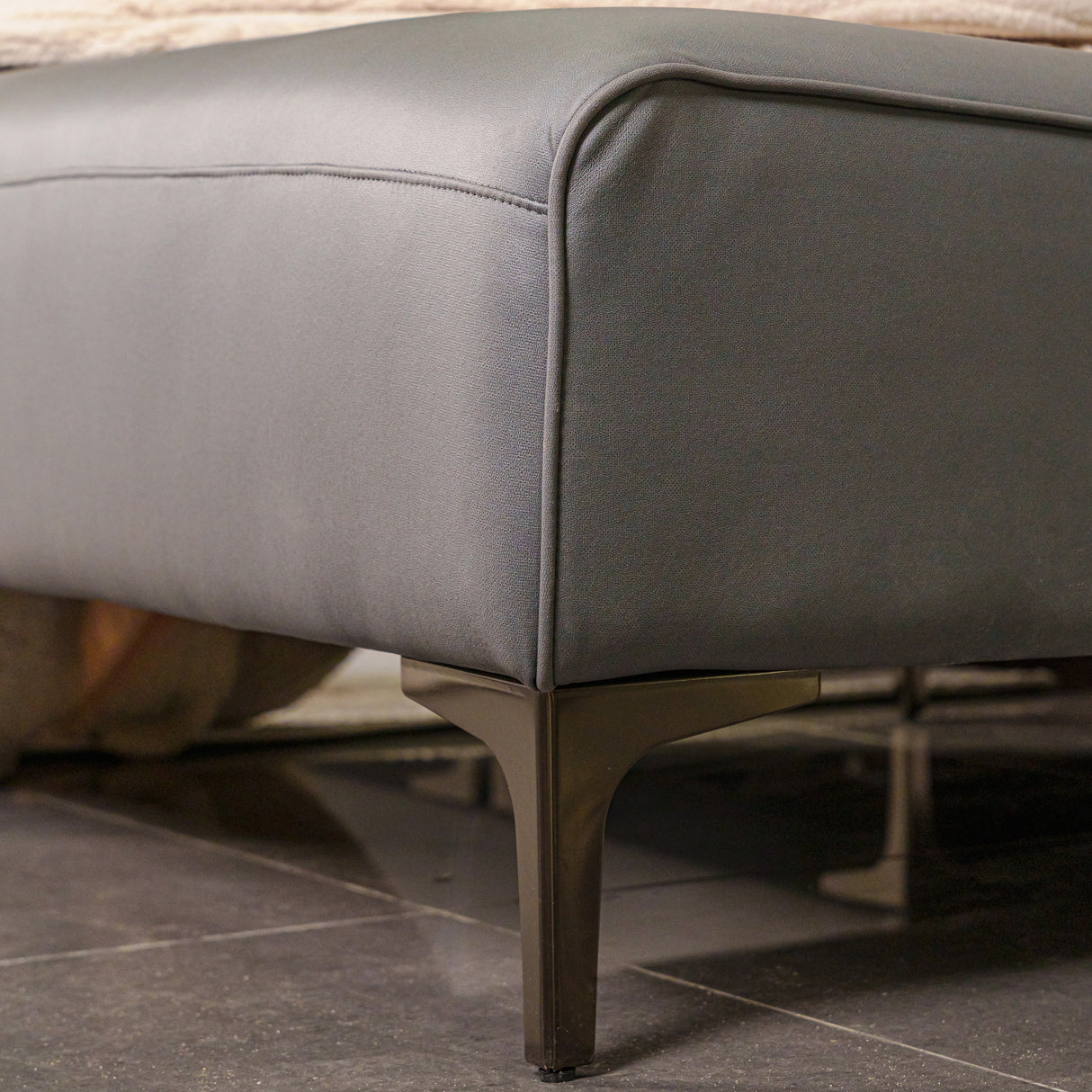 Zhomes Sofa Dream L-Shape LHS Graphite Dust at Zubaidas Largest Homestore in Pakistan