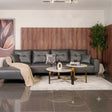 Zhomes Sofa Dream L-Shape RHS Graphite Dust at Zubaidas Homestore Pakistan