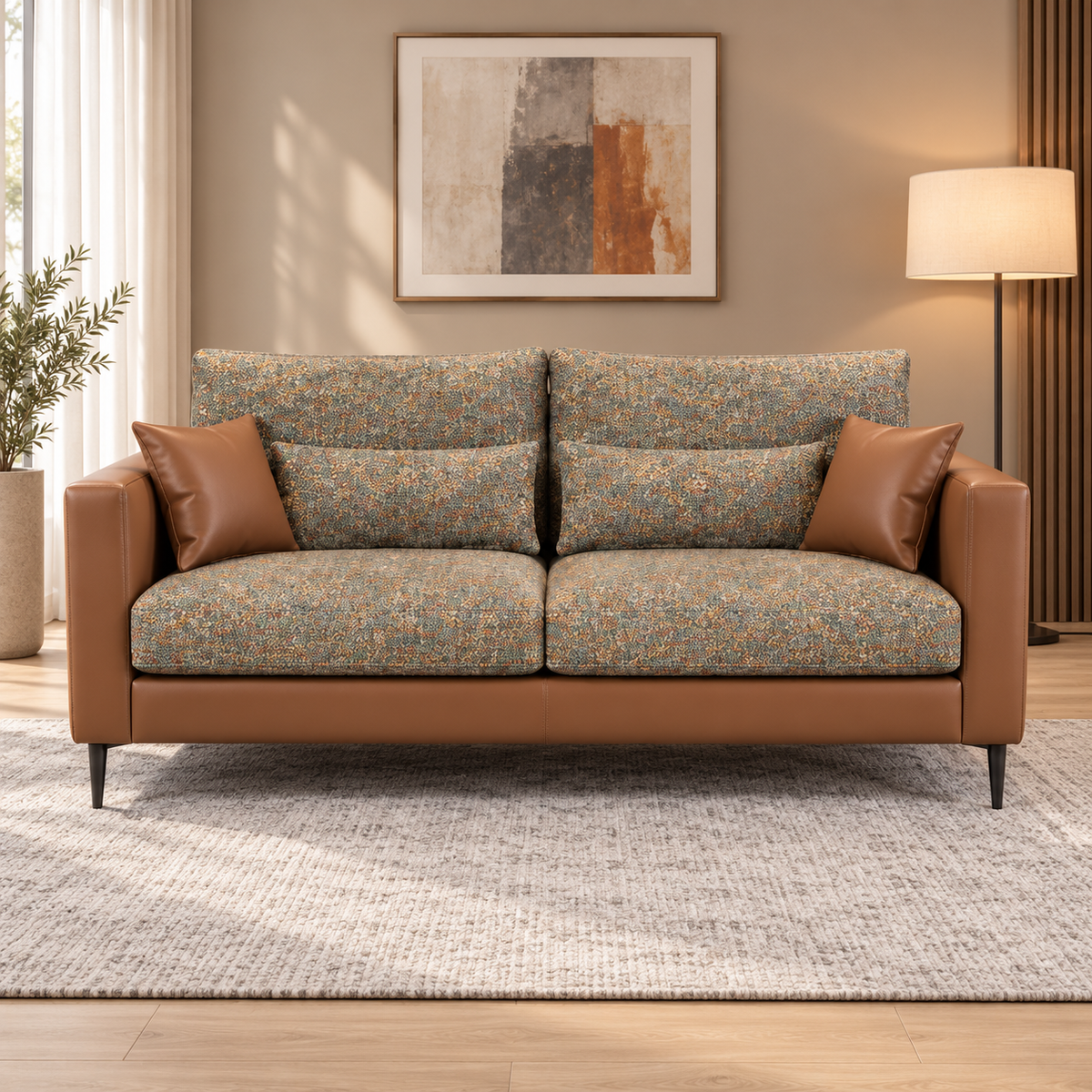 ZHomes Sofa Marino (3+2) Seater Cinnamon Foliage at Zubaidas Homestore - The Largest Collection of Furniture in  Pakistan