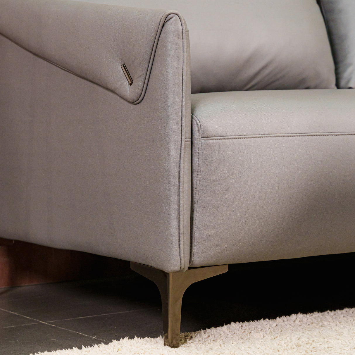 Zhomes Sofa Metrio (3+2) Seater Sterling Silver at Zubaidas No#1 Homestore in Pakistan