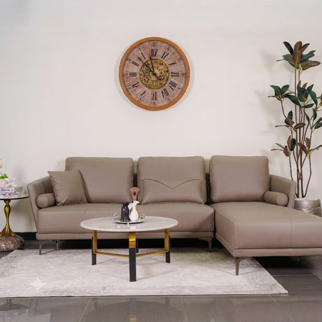 Zhomes Sofa Pine L Shape LHS Toasted Almond at Zubaidas Homestore Pakistan