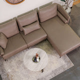 Zhomes Sofa Pine L Shape LHS Toasted Almond at Zubaidas No#1 Homestore in Pakistan