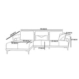 ZHomes Sofa Pine L Shape RHS Sienna at Zubaidas Most Trusted Homestore Pakistan
