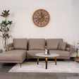 Zhomes Sofa Pine L Shape RHS Toasted Almond at Zubaidas Homestore Pakistan
