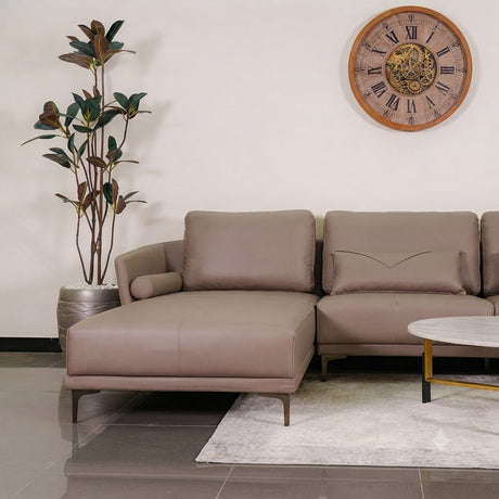 Zhomes Sofa Pine L Shape RHS Toasted Almond at Zubaidas Homestore Online Pakistan