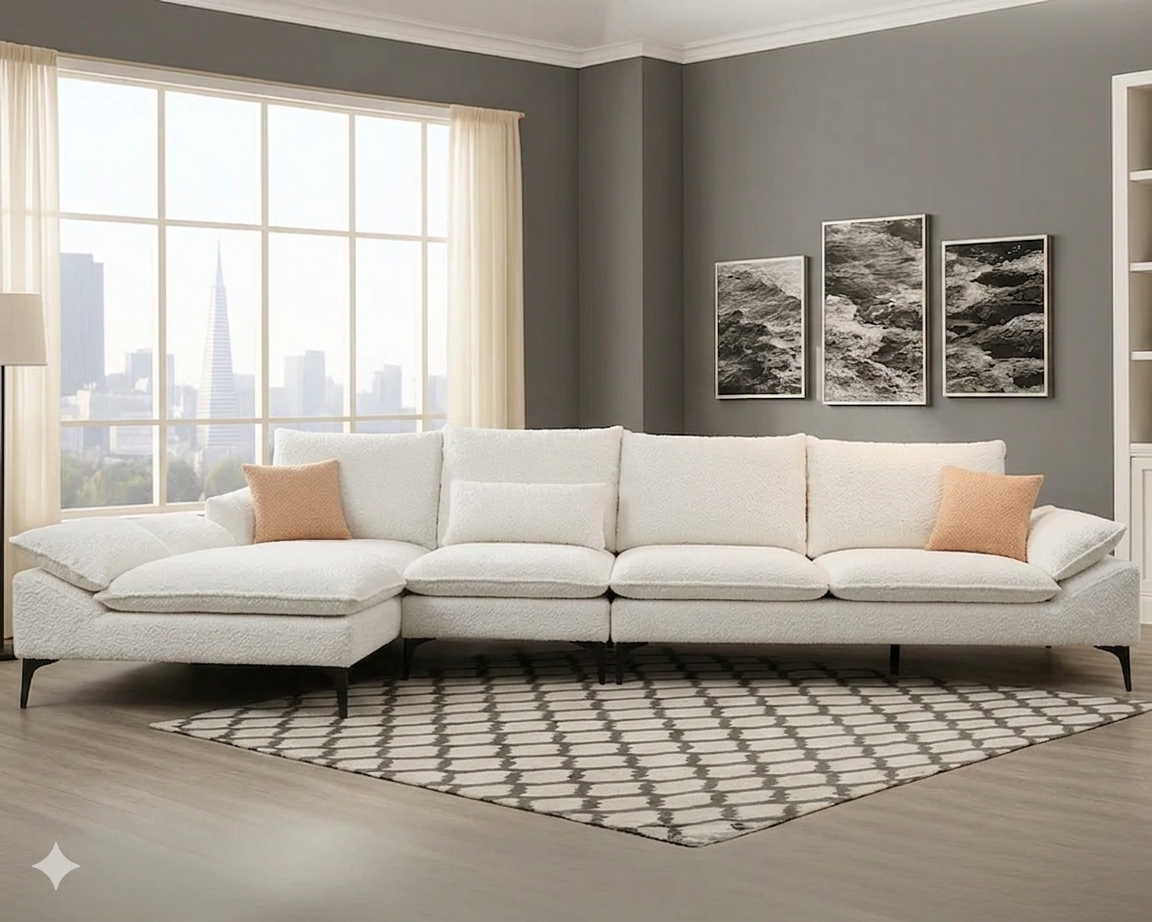ZHomes Sofa Rex L Shape RHS at Zubaidas Homestore Best for Home Shopping